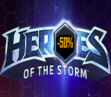 Скидка 50% на Heroes of the Storm