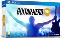 PS4 Гитара беспроводная + игра Guitar Hero Live “Game replay”