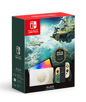 Игровая консоль Nintendo Switch OLED - The Legend of Zelda: Tears of the Kingdom Edition
Игровая консоль Nintendo Switch OLED - The Legend of Zelda: Tears of the Kingdom Edition