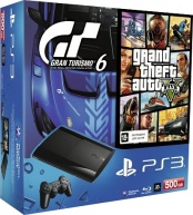 Playstation 3 500Gb + Gran Turismo 6 + Grand Theft Auto 5
