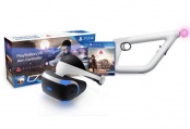 Шлем VR + Контроллер прицеливания PS VR + Игра Farpoint (PS4)