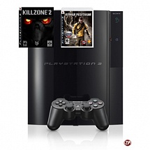 PlayStation 3 250 GB + Killzone 2 + Дурная Репутация