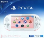 PS Vita Slim Wi-Fi Light Pink / White