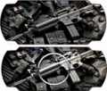 Наклейка PSP 3000 Автомат (PSP)