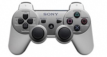 PS 3 Геймпад беспроводной Sony Dual Shock Silver Original