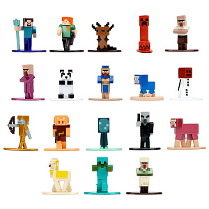 Набор фигурок Jada Toys Nano Metalfigs Minecraft Caves & Cliffs – Wave 13 (18 шт) (36782)
Набор фигурок Jada Toys Nano Metalfigs Minecraft Caves & Cliffs – Wave 13 (18 шт) (36782)