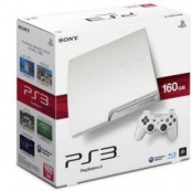 Sony PlayStation 3 Slim 320Gb White (GameReplay)