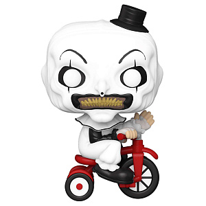 Фигурка Funko POP Movies: Terrifier – Art the Clown With Bike (1591) (80706) (9,5 см)
Фигурка Funko POP Movies: Terrifier – Art the Clown With Bike (1591) (80706) (9,5 см)