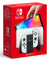 Игровая приставка Nintendo Switch OLED – White (Белая)