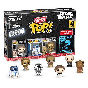 Фигурка Funko Bitty POP Star Wars S2 - Princess Leia / R2-D2 / C-3PO / Mystery (1 of 4) (4PK) (71512)
Фигурка Funko Bitty POP Star Wars S2 - Princess Leia / R2-D2 / C-3PO / Mystery (1 of 4) (4PK) (71512)