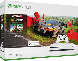 Игровая консоль Xbox One S 1 TB + Forza Horizon 4 + Forza Horizon 4: LEGO Speed Champions
Игровая консоль Xbox One S 1 TB + Forza Horizon 4 + Forza Horizon 4: LEGO Speed Champions
