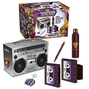 Набор подарочный Pyramid Guardians of the Galaxy: Starlord’s Boom Box – Блокнот + Ручка + Брелок + Короб для хранения
Набор подарочный Pyramid Guardians of the Galaxy: Starlord’s Boom Box – Блокнот + Ручка + Брелок + Короб для хранения