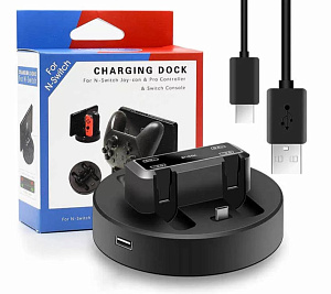 Зарядная станция Charging Dock Joy-Con & Pro Controller Nintendo Switch (GNS-628) (для 4 контроллеров)
Зарядная станция Charging Dock Joy-Con & Pro Controller Nintendo Switch (GNS-628) (для 4 контроллеров)