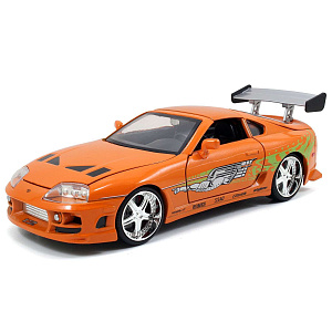 Модель машинки Fast & Furious: 1995 Toyota Supra-Orange (Масштаб 1:24) (97168)
Модель машинки Fast & Furious: 1995 Toyota Supra-Orange (Масштаб 1:24) (97168)