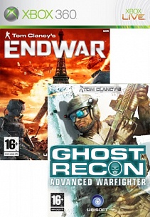 2в1 Ghost Recon 2 + EndWar (Xbox 360)