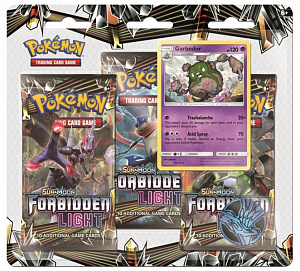 Pokemon Sun & Moon «Forbidden Light». Набор «3 бустера + Промо-карта Garbodor + Монета»
Pokemon Sun & Moon «Forbidden Light». Набор «3 бустера + Промо-карта Garbodor + Монета»
