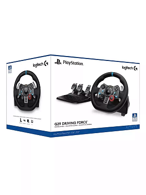 Руль Logitech - Playstation Racing Wheel and Pedals (G29 Driving Force) для PS5 / PS4 / PS3 / PC
Руль Logitech - Playstation Racing Wheel and Pedals (G29 Driving Force) для PS5 / PS4 / PS3 / PC