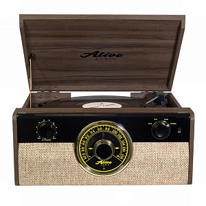 Виниловый проигрыватель Alive Audio: Fusion – Dark Wood c Bluetooth и FM-радио (FSN-01-DW)
Виниловый проигрыватель Alive Audio: Fusion – Dark Wood c Bluetooth и FM-радио (FSN-01-DW)