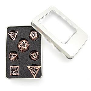 Набор металлических игральных костей Stuff-pro – Дракон (D4,D6,D8,D10-2,D12,D20) (бронза)
Набор металлических игральных костей Stuff-pro – Дракон (D4,D6,D8,D10-2,D12,D20) (бронза)