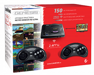 Игровая приставка SEGA Retro Genesis HD Ultra + 150 игр ZD-06 (2 беспроводных 2.4 ГГц джойстика, HDMI
Игровая приставка SEGA Retro Genesis HD Ultra + 150 игр ZD-06 (2 беспроводных 2.4 ГГц джойстика, HDMI