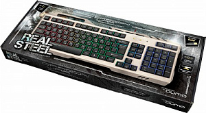Клавиатура Qumo ReaL SteeL K05, металл, проводная, 104 клавиши, встроенная радужная подсветка.
Клавиатура Qumo ReaL SteeL K05, металл, проводная, 104 клавиши, встроенная радужная подсветка.