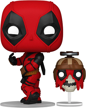 Фигурка Funko POP Marvel: Deadpool 3 – Deadpool with Headpool Bobble-Head (1400) (79768)(9,5 см)
Фигурка Funko POP Marvel: Deadpool 3 – Deadpool with Headpool Bobble-Head (1400) (79768)(9,5 см)
