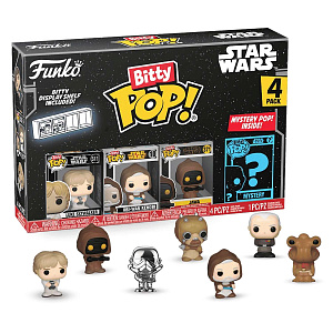 Фигурка Funko Bitty POP Star Wars S1 - Luke / Obi-Wan Kenobi / Jawa / Mystery (1 of 4) (4PK) (71511)
Фигурка Funko Bitty POP Star Wars S1 - Luke / Obi-Wan Kenobi / Jawa / Mystery (1 of 4) (4PK) (71511)