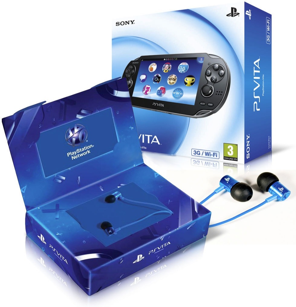 Набор предзаказа для PS Vita.