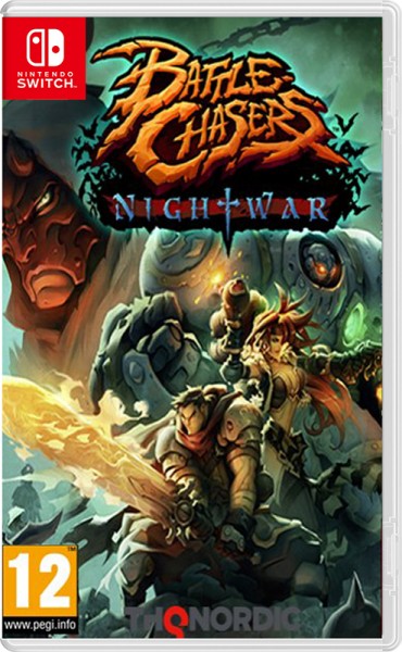 BattleChasers: Night war (Nintendo Switch) (GameReplay)