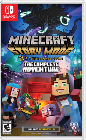 Minecraft Story Mode Complete Adventure (Switch) (GameReplay)