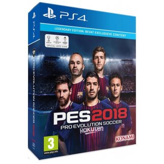 Pro Evolution Soccer 2018 Legendary Edition (PS4) (GameReplay)