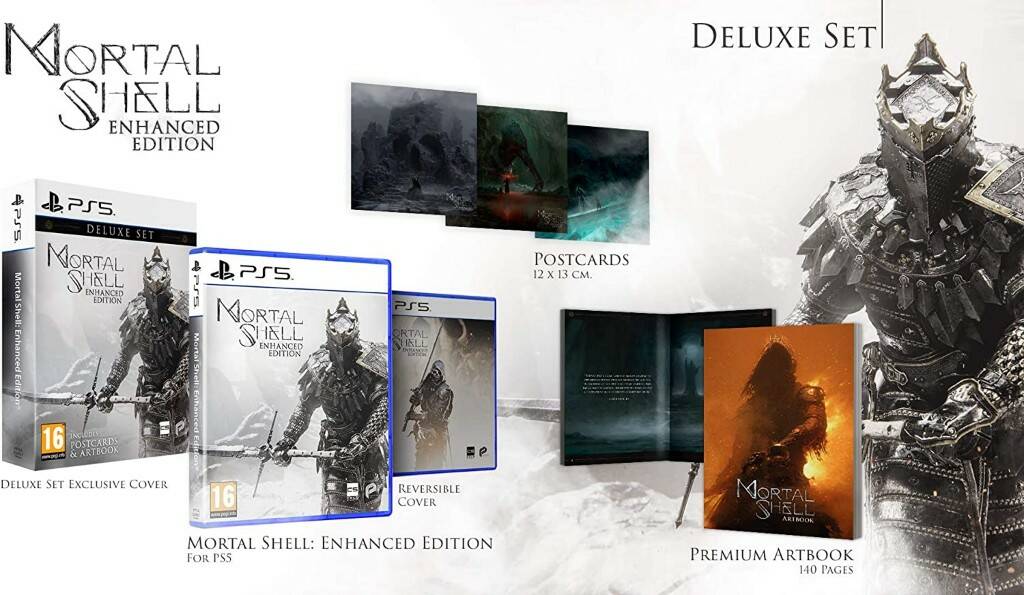 Mortal Shell - Enhanced Edition (Deluxe Set) (PS5) (GameReplay) (только диск)
