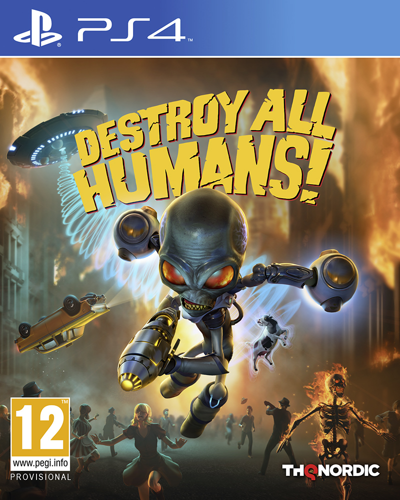 Destroy All Humans! (PS4) (GameReplay)