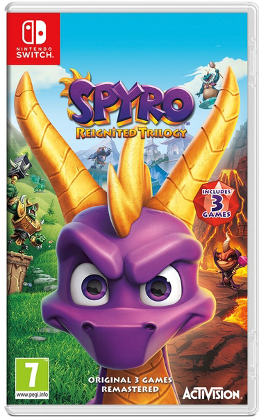 Spyro Reignited Trilogy (Nintendo Switch) (GameReplay)