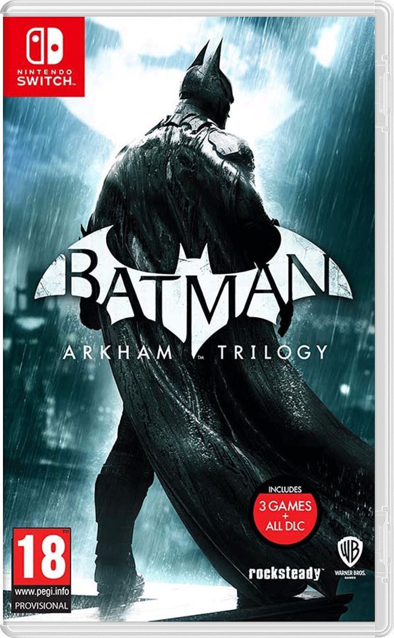 Batman: Arkham Trilogy (Nintendo Switch) (GameReplay)