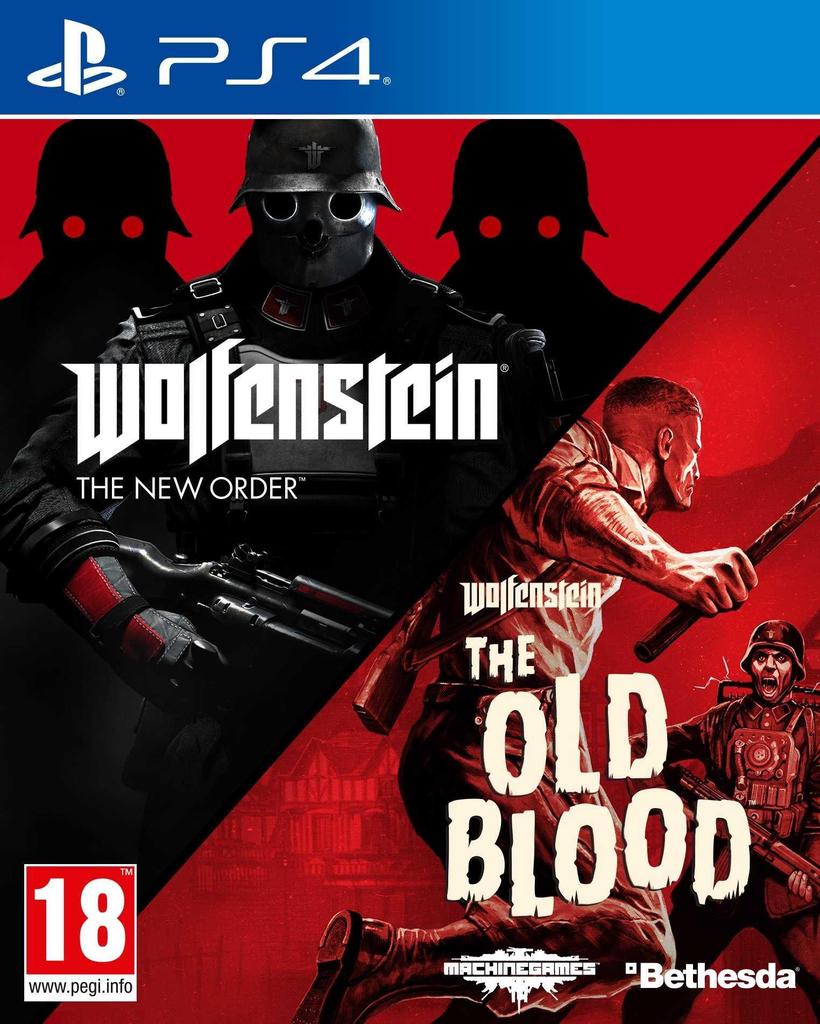 Wolfenstein – The New Order & The Old Blood. Double Pack (PS4) (GameReplay)