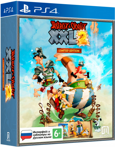 Asterix and Obelix XXL2. Limited edition (PS4) (Только диск) (GameReplay)