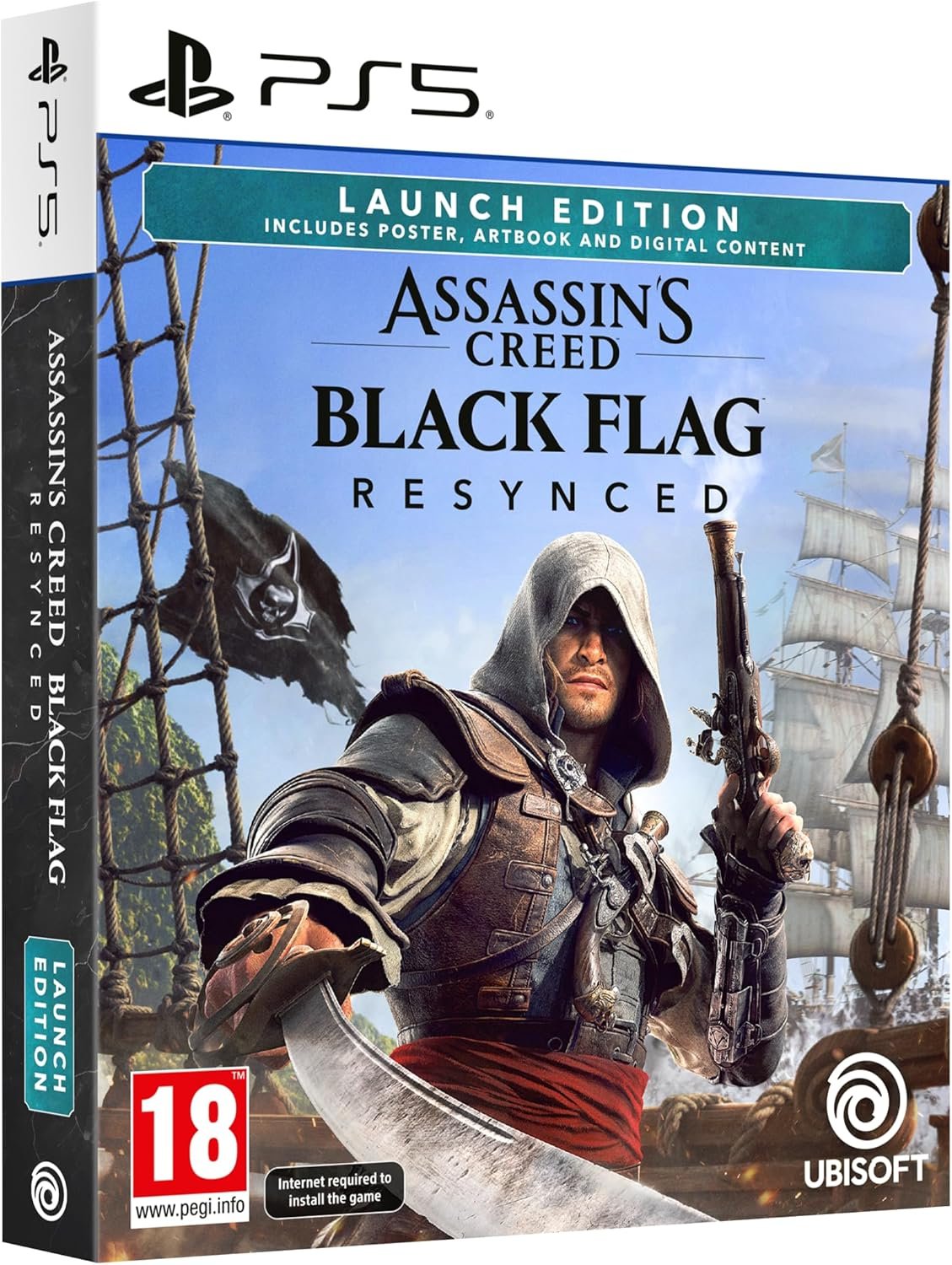 Assassin's Creed: Black Flag Resynced – Launch Edition (PS5) (GameReplay) (только диск)