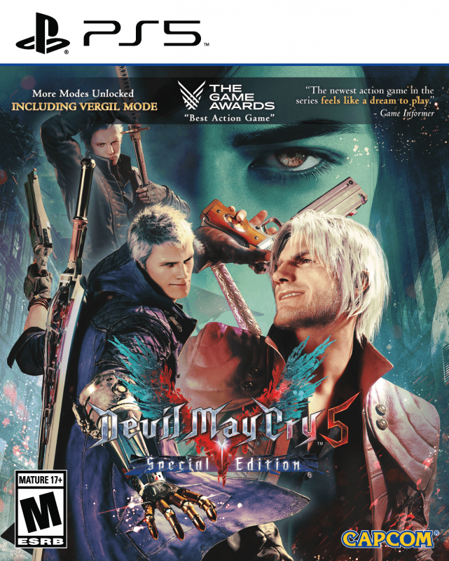 Devil May Cry 5 Special Edition (PS5) (Только диск) (GameReplay)