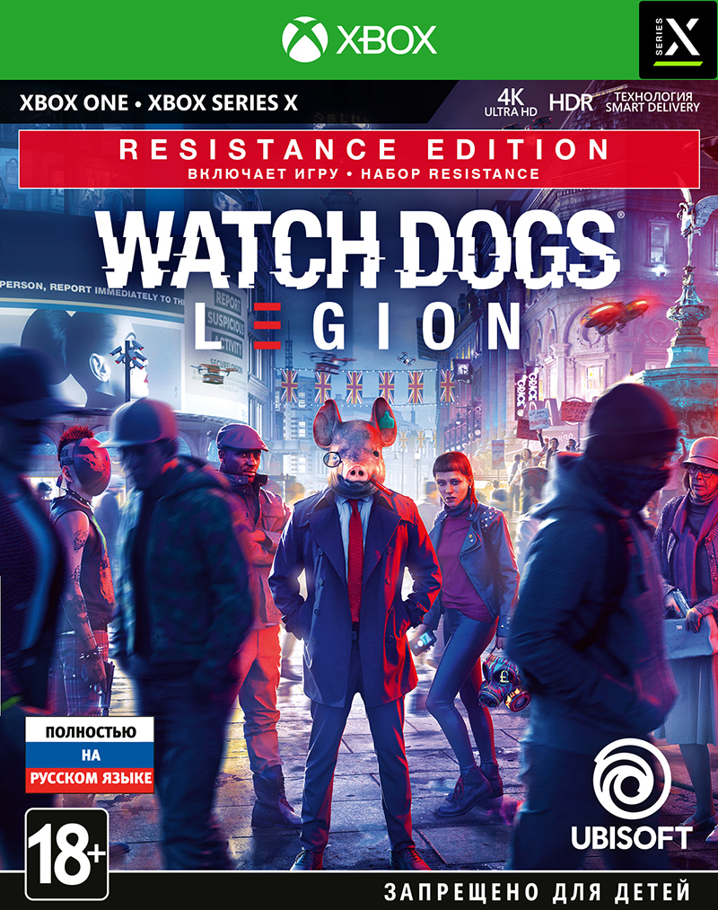 Watch Dogs: Legion. Resistance Edition (Xbox One) (Только диск) (GameReplay)