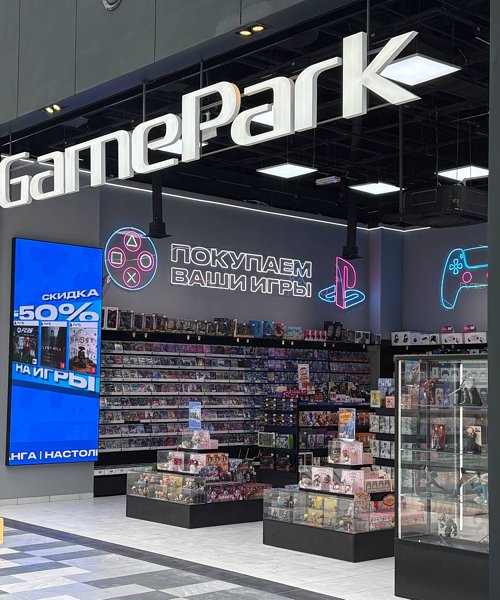 Открылся магазин «GamePark» ТРЦ «Саларис» (Москва)