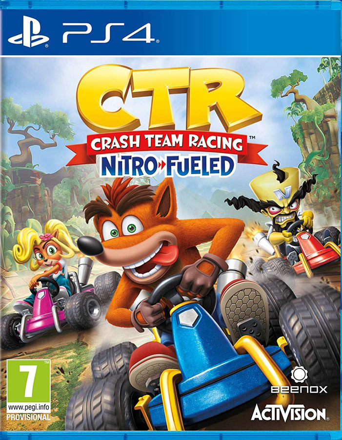 Crash Team Racing: Nitro-Fueled (PS4) (GameReplay)