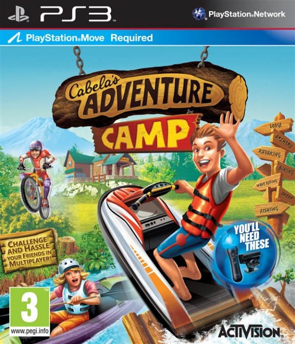 Cabela's Adventure Camp (PS3) (GameReplay)