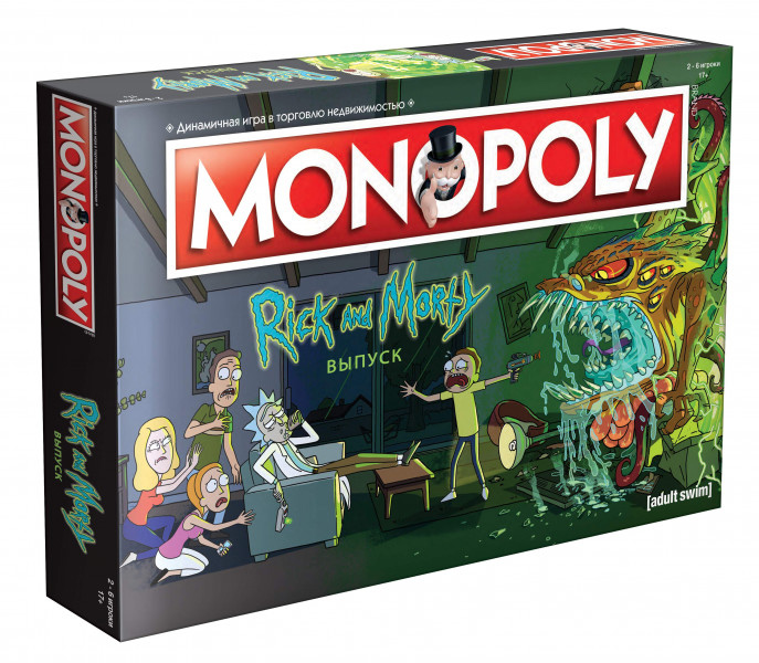 Kupit Nastolnaya Igra Monopoliya Rik I Morti Rick And Morty Internet Magazin Gamepark