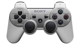 PS 3 Геймпад беспроводной Sony Dual Shock Silver (Не оригинал) Sony - фото 1