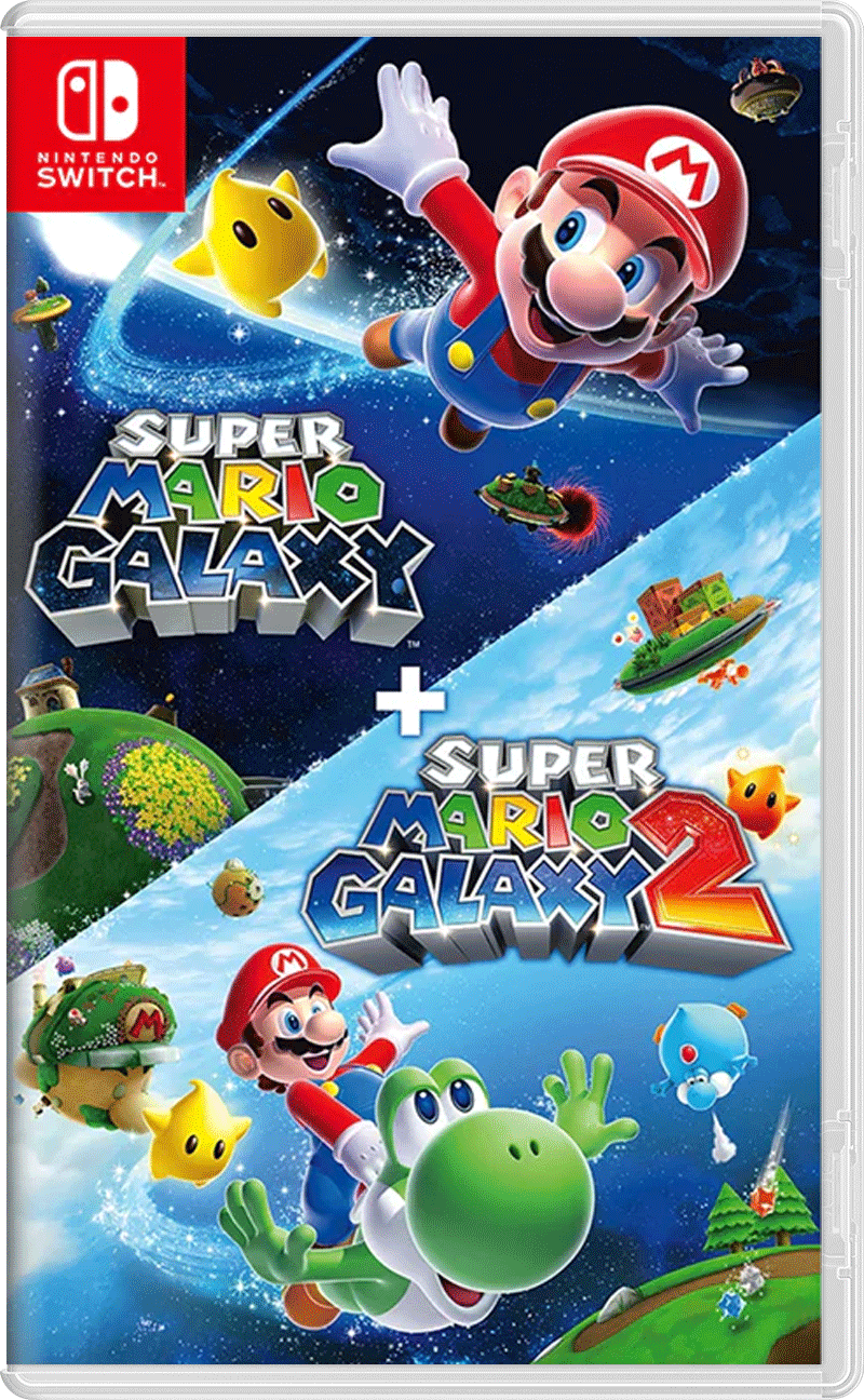 Super Mario Galaxy + Super Mario Galaxy 2 (Nintendo Switch) (GameReplay)
