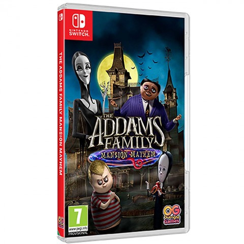 Семейка Аддамс – Переполох в особняке (Nintendo Switch) (GameReplay)