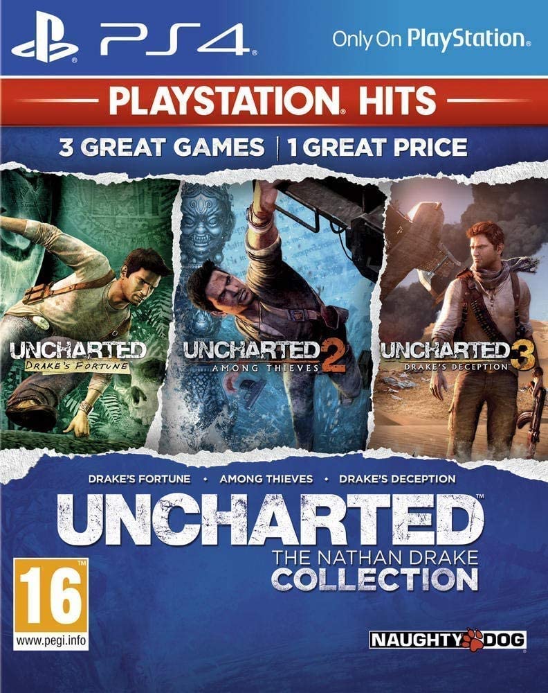 Uncharted: Натан Дрейк – Коллекция (Хиты PlayStation) (PS4) (GameReplay)