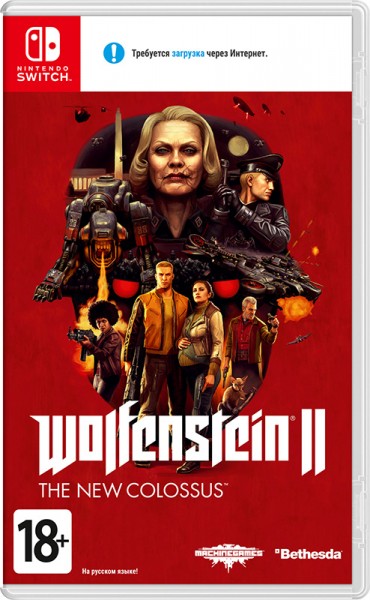 Wolfenstein II: The New Colossus (Nintendo Switch) (GameReplay)