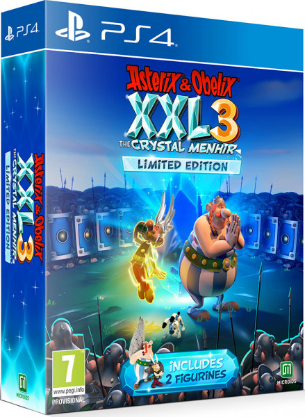 Asterix&Obelix XXL 3 - The Crystal Menhir Limited Edition (PS4) (Только диск) (GameReplay)